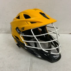 Used Cascade S YOUTH Lacrosse Helmet Gold One Size