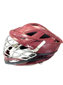 Used Cascade XRS Lacrosse Helmet Maroon LG