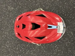 Used Cascade XRS Lacrosse Helmet Red One Size