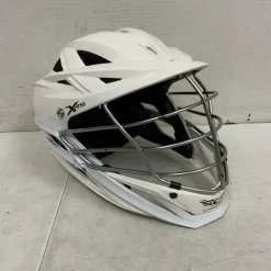Used Cascade XRS Lacrosse Helmet White One Size