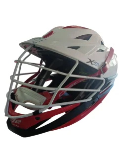 Used Cascade XRS PRO Lacrosse Helmet White LG