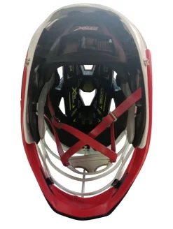 Used Cascade XRS PRO Lacrosse Helmet White LG