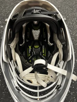Used Cascade XRS PRO Lacrosse Helmet White One Size