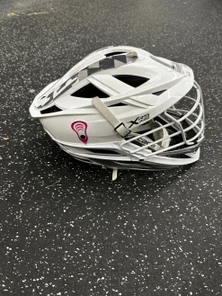 Used Cascade XRS PRO Lacrosse Helmet White One Size