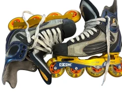 Used CCM EXTEAND E Senior Aggressive Skates Black Senior 5