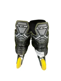 Used CCM SUPER TACKS 9350R Junior Aggressive Skates Black Junior 03
