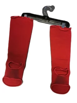 Used Century Martial Arts Shin Pads Red Senior