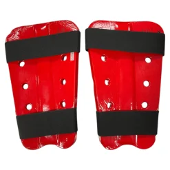 Used Century Martial Arts Shin Pads Red S/M