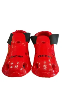 Used Century Martial Arts Foot Pads Red Junior