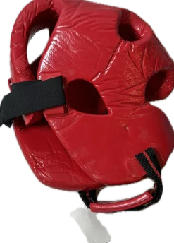 Used Century Martial Arts Head Gear Red
