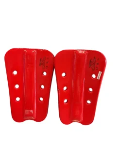 Used Century Martial Arts Shin Pads Red Youth