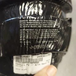 Used Century Martial Arts Head Gear Black