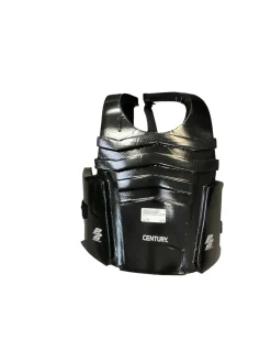 Used Century Martial Arts Chest Guard Black Youth