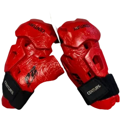Used Century Martial Arts Hand Pads Red Youth