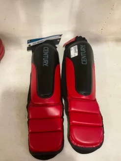 Used Century Martial Arts Hand Pads Red Senior