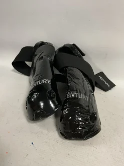 Used Century Martial Arts Foot Pads Black Senior