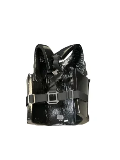 Used Century Martial Arts Chest Guard Black Senior