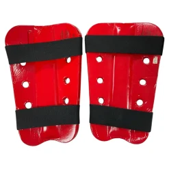 Used Century Martial Arts Shin Pads Red SM
