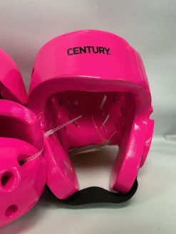 Used Century Martial Arts Head Gear Neon Pink Youth