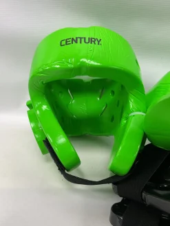 Used Century Martial Arts Head Gear Green