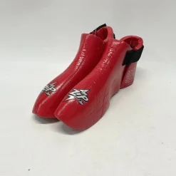 Used Century ZIP Size 8 Sparring Boots Martial Arts Foot Pads