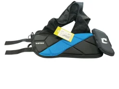 Used Champro AIRTECH Lacrosse Rib Pads White/Black/Navy MD