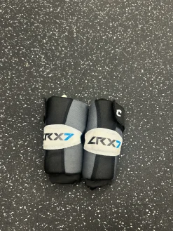 Used Champro LRX7 ARM PAD Lacrosse Arm Pads/Guards Grey SM