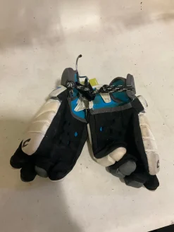 Used Champro LRX7 Lacrosse Gloves Mens White MD