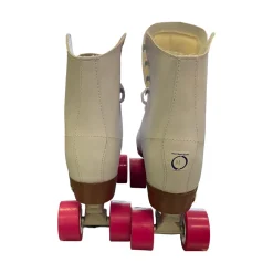 Used Chicago Senior Roller Quad Skates White Senior 11