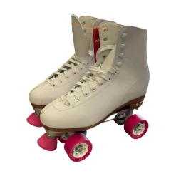 Used Chicago Senior Roller Quad Skates White Senior 11