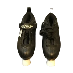 Used Chicago Skates Bullet Quad Men's Speed Roller Skates Black Senior 5