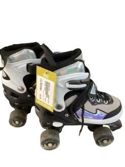 Used CIFAISI QUAD Junior Roller Quad Skates Black Adjustable