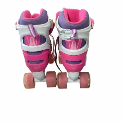 Used C-LUO Child Roller Quad Skates Pink Youth 06.0