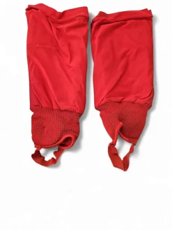 Used CRANBARRY SHIN GUARDS Lacrosse Shin Guards Red Senior