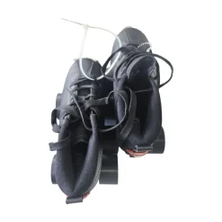 Used CRAZY ROCKET QUAD SKATES 12Y-2 Junior Roller Quad Skates Black Adjustable