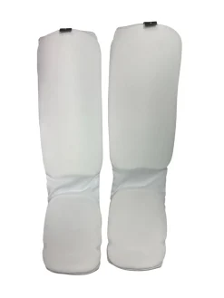 Used CSV VISION Martial Arts Shin Pads White SM