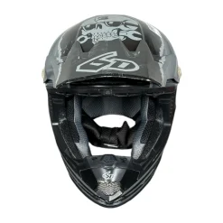 Used 6D Adult Motocross Helmet Black XL