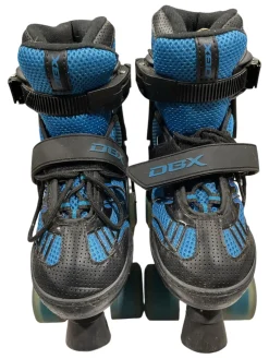 Used DBX EXPRESS Junior Roller Quad Skates Royal Blue Adjustable
