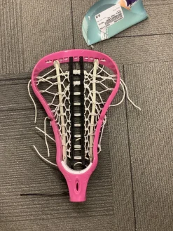 Used DeBeer APEX TOS Womens Lacrosse Head Pink