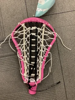 Used DeBeer APEX TOS Womens Lacrosse Head Pink