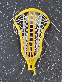Used DeBeer RAPTURE Womens Lacrosse Head Yellow