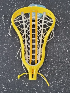 Used DeBeer RAPTURE Womens Lacrosse Head Yellow
