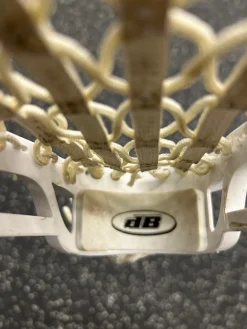 Used DeBeer RESPONSE Womens Lacrosse Head White