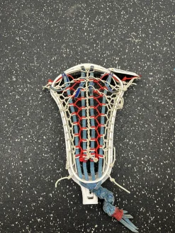 Used DeBeer SPIRE Womens Lacrosse Head White
