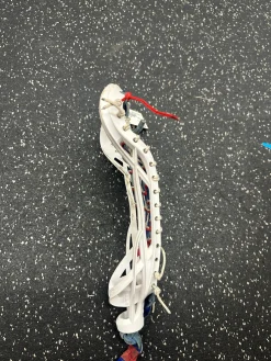 Used DeBeer SPIRE Womens Lacrosse Head White