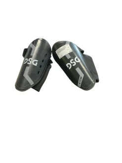 Used DSG Lacrosse Shin Guards Black SM