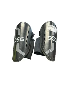 Used DSG Lacrosse Shin Guards Black SM