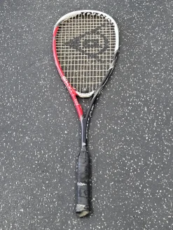 Used Dunlop FLUX 45 Adult Squash Racquet Red Unknown