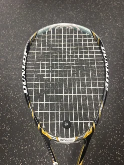 Used Dunlop Racquets AEROGEL PRO Adult Squash Racquet Black Unknown