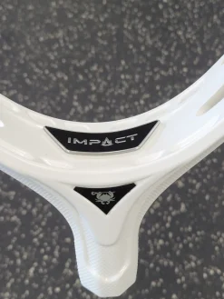 Used East Coast Dyes IMAPACT Mens Goalie Head White
